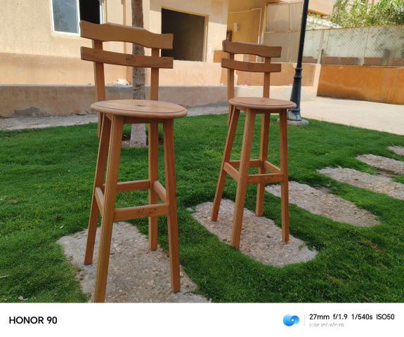 كراسى بار خشب زان من تميمة  01013518080 2