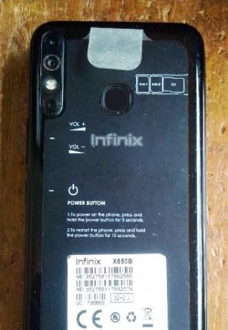  موبيل INFINIX هوت 8 كسر زيرو بكل مشتملاتة وارد الامارات 2