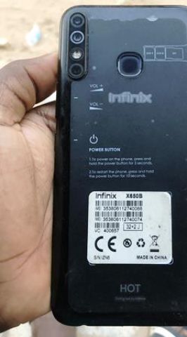  موبيل INFINIX هوت 8 كسر زيرو بكل مشتملاتة وارد الامارات 6