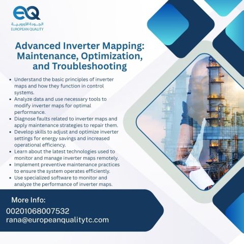 ???? Advanced Inverter Mapping, Maintenance, Optimization & Trouble