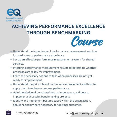 Achieving Performance Excellence through Benchmarking
