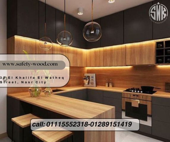 شركات تركيب مطابخ في مصر الجديدة Safety Wood للمطابخ والدريسنج رو