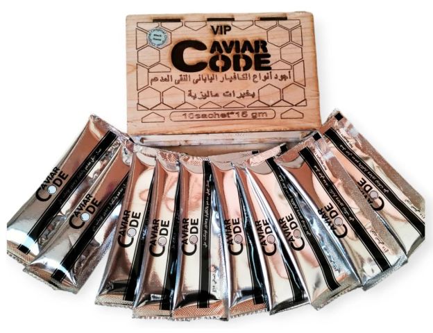 يساعد Vip caviar code على تنشيط الجنس ويزيد من فعالية الأداء. 2