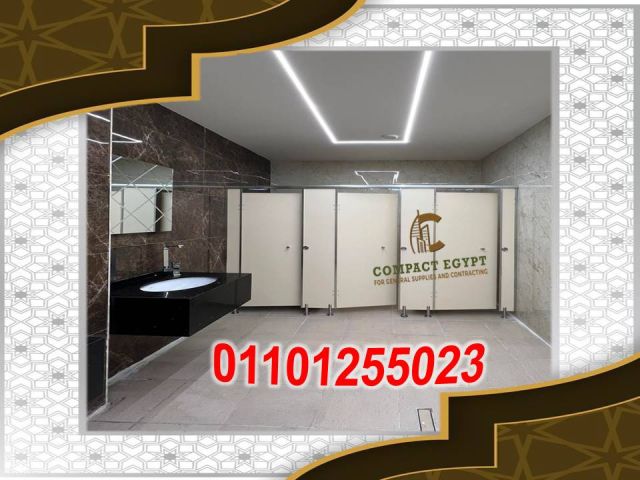 استخدامات كومباكت HPL في تصميم  ابواب الحمامات 4