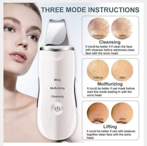 جهاز الالتراسونيك Ultrasonic Skin Scrubber 2