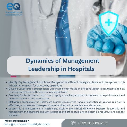 ???? Dynamics of Management & Leadership in Hospitals ???? 1