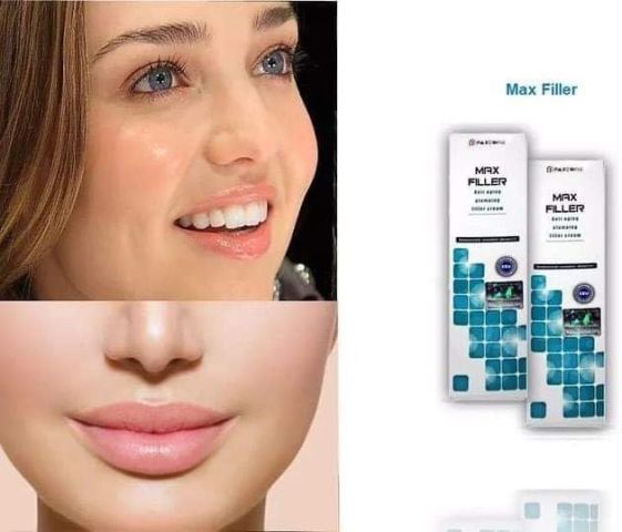 كريم ماكس فيلير للتخلص من التجاعيد ونفخ الشفايف والخدود Max fille 3