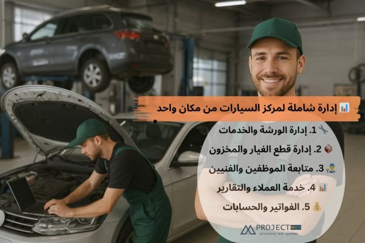 مركز خدمة منظم مع بروجيكت متريك للبيع