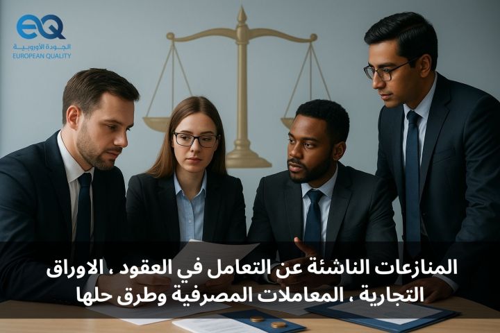 دورة  المنازعات الناشئة عن التعامل في العقود 