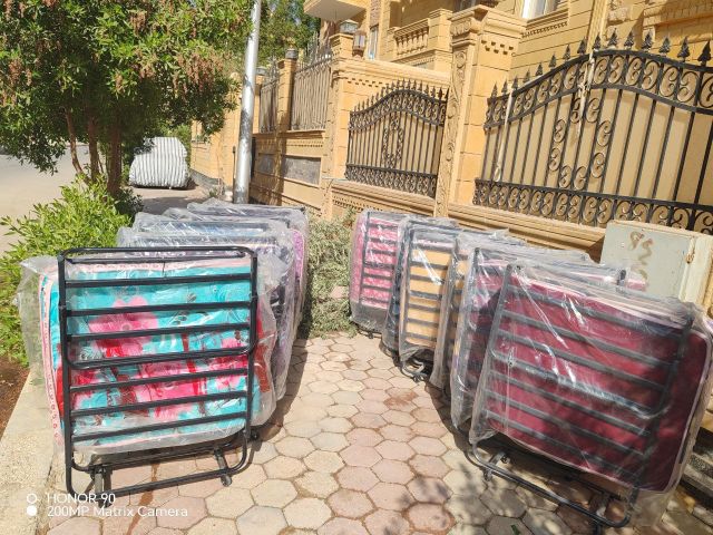 💤 سرير سفارى بالمرتبة من تميمة راحة وجودة ف كل مكان 01013518080 8
