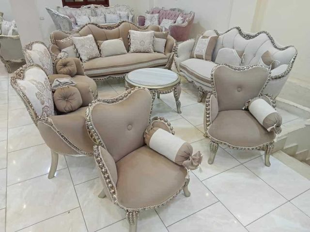 🔥🔥 ترويقة صالونات 🥰🥰  🔥🔥صالون دمياطي فاخر   🔥🔥خشب زان احم 2