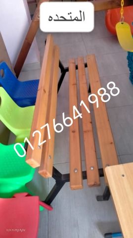 بنش خشب للحدائق