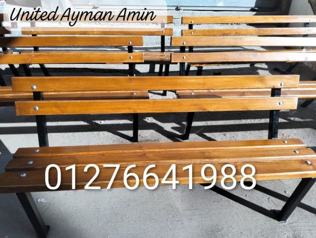 بنش خشب للحدائق 3