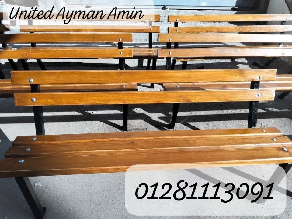 بنش خشب للحدائق