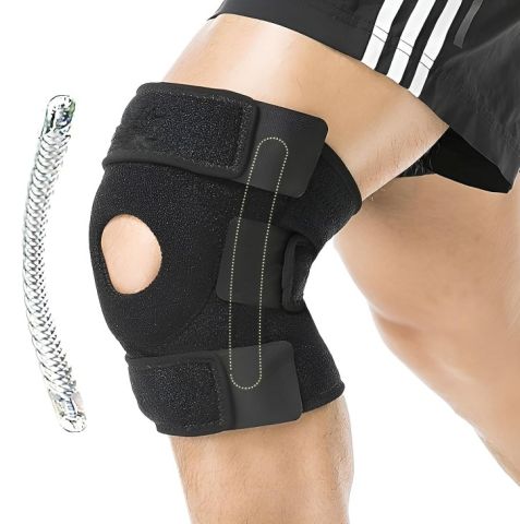 حزام موفر الدعم الفعال وقابل للتعديل لركبتك مريح وخفيف الوزن 2