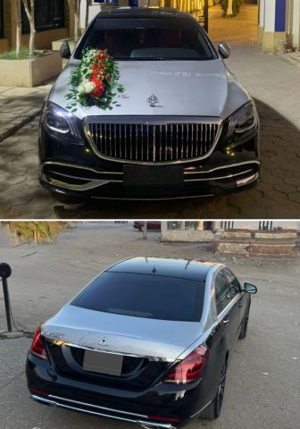 خدمة ليموزين المطار | مرسيدس S680 للايجار في مصر مع السائق 