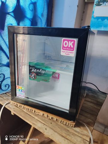 اصغر مينى بار 2.5قدم باب زجاج شفاف ضمان عامان 01013518080 3