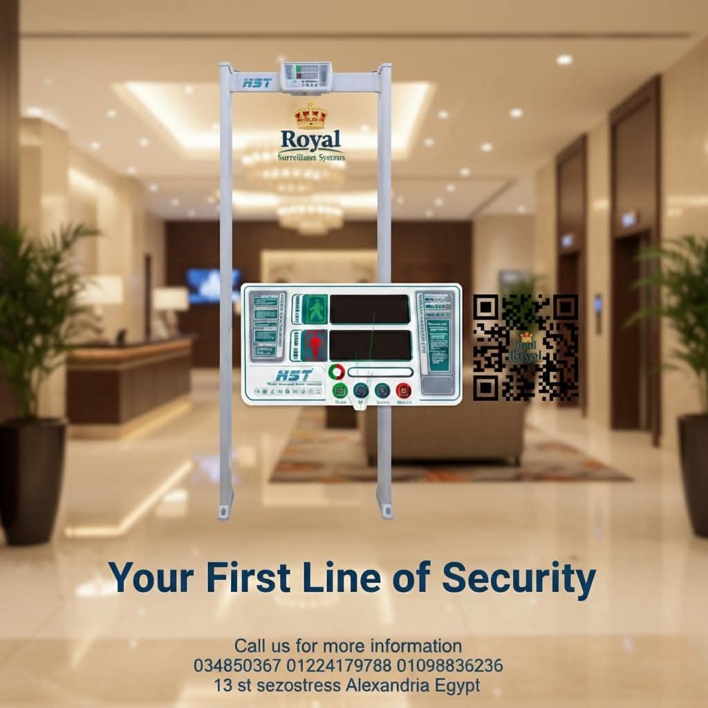 الأمان الأساسي: بوابة الكشف عن المعادن (3 منطقة) 