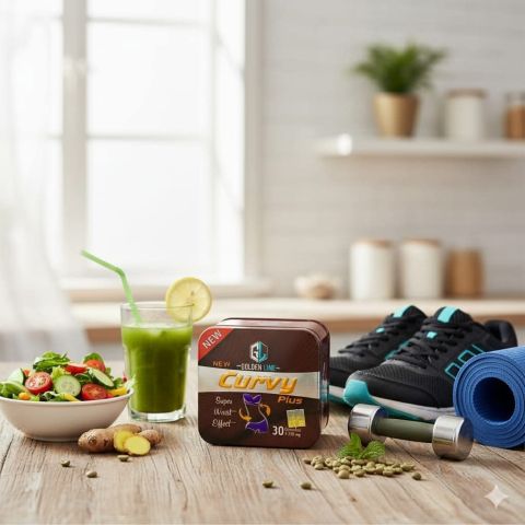 حبوب كيرفي بلس مصممة لحرق دهون الجسم وخاصة البطن والأرداف 2