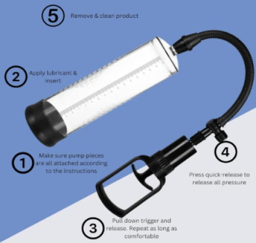 Penis Pump Manual – جهاز تكبير القضيب الطبي حل طبي معتمد 4