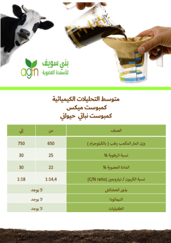 ميكس  كمبوست نباتى حيوانى   3