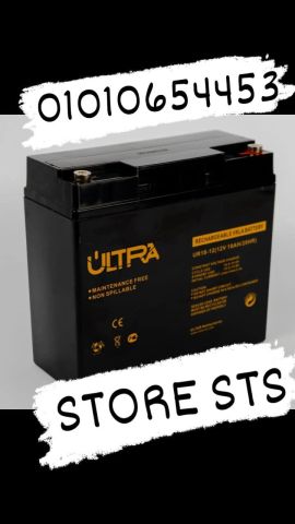 بطاريه 12فولت 18 امبيرطاقة مبتقفش باقل الاسعار01010654453