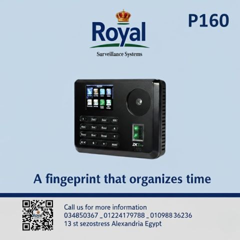 جهاز الحضور والانصراف ZKTeco P160