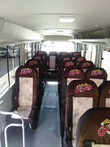 إيجار تويوتا كوستر إلى السخنة 5