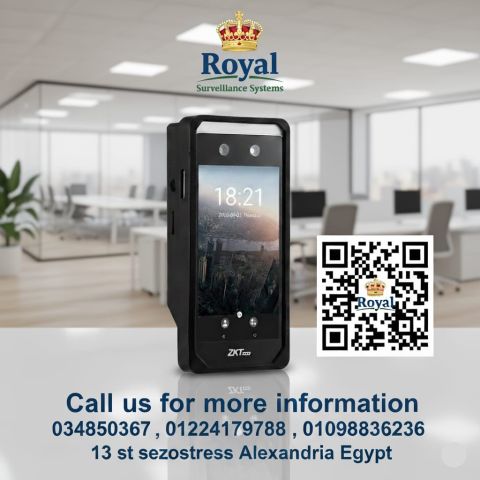 وداعاً للتأخير! جهاز ZKTeco Horus E1 لبصمة الوجه