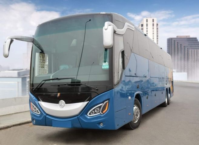 إيجار أتوبيس مرسيدس 50 راكب - الفخامة الألمانية للنقل الجماعي 