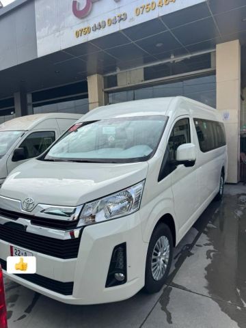 إيجار ميكروباص تويوتا هايس 14 راكب لسفر