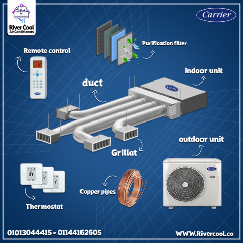  دلوقتي تقدر تستمتع بأقصى درجات التبريد مع تصميم مخفي يحافظ على ج