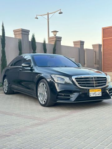 : ايجار مرسيدس S-Class بالسائق | مفتاحك لقمة الفخامة والاحترافية 