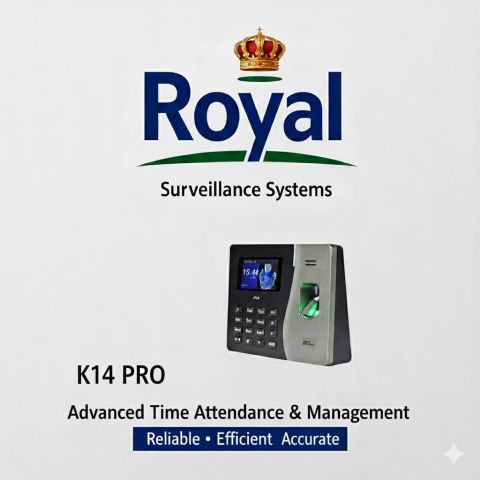 تحكم تام وكفاءة قصوى: جهاز ZKTeco K14 Pro لإدارة الحضور والانصراف