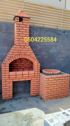 شوايات الرياض ، افران بيتزا الرياض ، بناء فرن بيتزا الرياض ، معلم 2