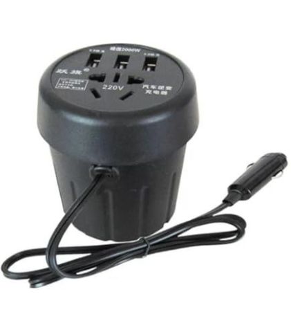 محول كهرباء للسيارة 150 واط – شكل كوب  5