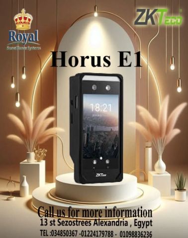  #ZKTeco horus E1 جهاز بصمة الحضور والانصراف