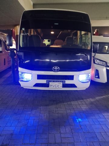 ايجار أتوبيس كوستر 21 راكب بالسائق | للرحلات المدرسية 