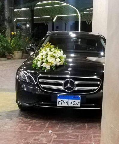 مرسيدس E200 بأجمل مظهر: إيجار سيارات زفاف ومناسبات بالسائق - عروض