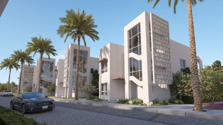 شاليه استلام فوري تشطيب كامل 120م بأرقي كمبوندات شرم الشيخ