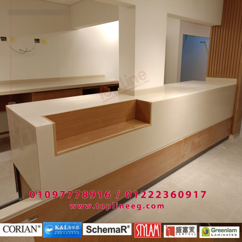 كاونترات  كوريان مستشفيات ومعامل وعيادات -corian -  كاونتر توب  4