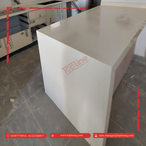 corian Kitchens- corian sinks - corian white - counter top -table 3