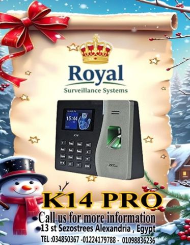  الحل الأمثل لإدارة الحضور والانصراف – جهاز ZKTeco K14 Pro  