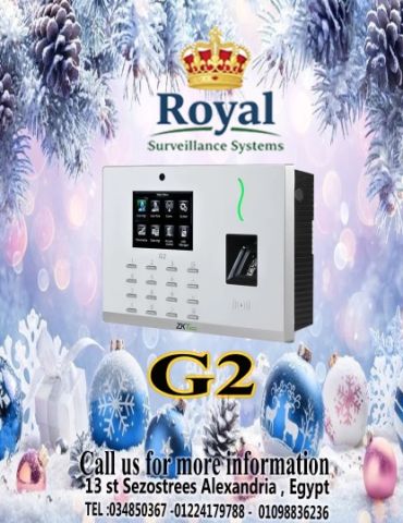 جهاز ZKTeco G2 - الحل الأمثل لإدارة الحضور والانصراف للمؤسسات 