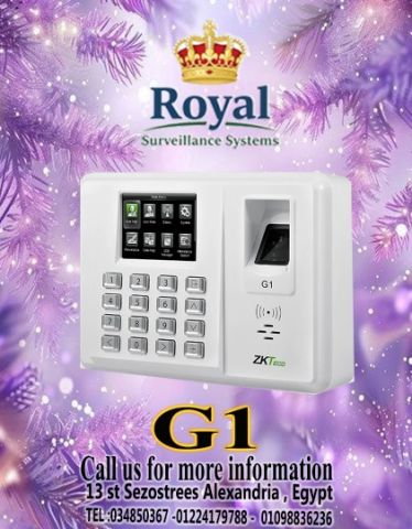  وداعاً للبصمة الورقية! تحكم كامل بحضور موظفيك مع ZKTeco G1