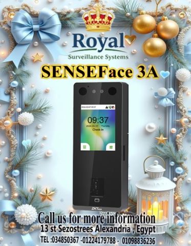 الحل الأقوى للأماكن المفتوحة والشركات الكبرى.. ZKTeco SENSEFace 3