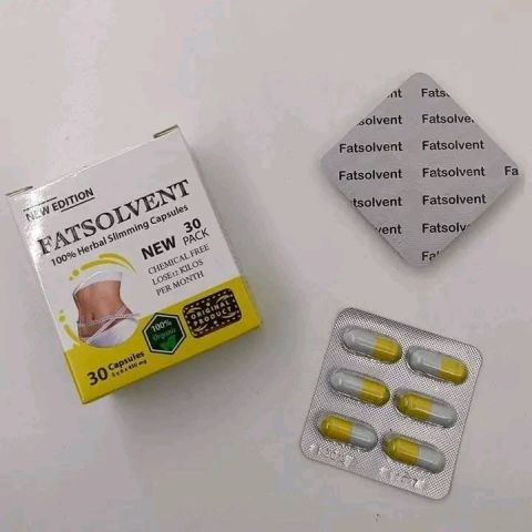 كبسولات فات سولفينت للتخسيس Fat Solvent