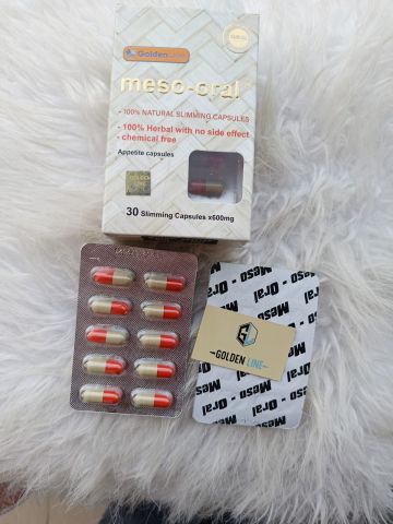 GOLDEN LINEl Meso-oral 30 Capsules كبسولات ميزو اورال لنحت القوام 2