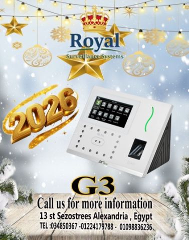 أعلن الآن عن نظام ZKTeco G3 المتطور لحضور وانصراف الموظفين! ?