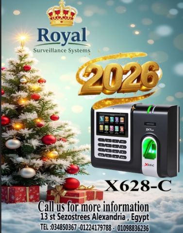 X628-TC من ZKTeco – جهاز عملي، متين، ومصمم للشغل التقيل!